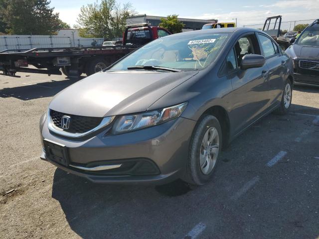 Photo 2 from auction – 2015 HONDA CIVIC LX with VIN 19XFB2F57FE045987