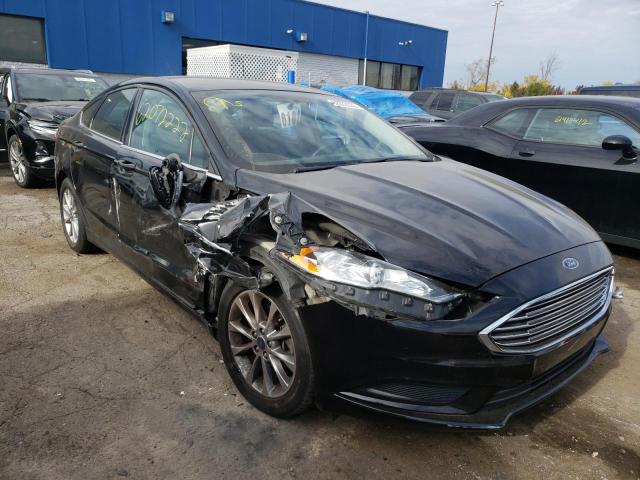 FORD FUSION SE 2017 with VIN 3FA6P0H75HR415548 - Photo from auction