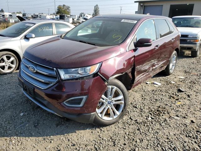 Photo 2 from auction – 2017 FORD EDGE SEL with VIN 2FMPK4J8XHBB19555