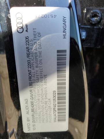 Photo 10 from auction – 2016 AUDI A3 PREMIUM with VIN WAUA7GFF4G1053029
