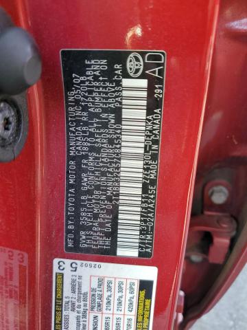 Photo 10 from auction – 2007 TOYOTA COROLLA with VIN 2T1BR32E57C845340