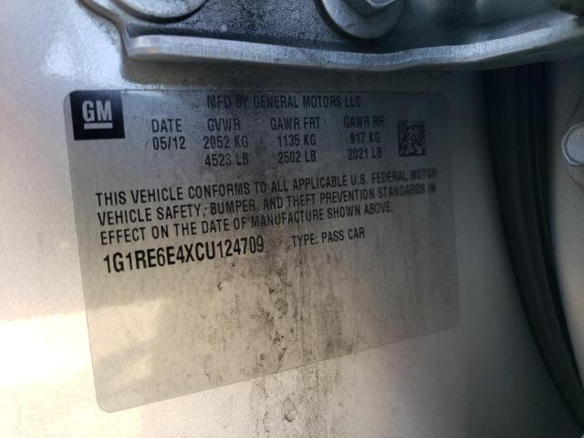 Photo 10 from auction – 2012 CHEVROLET VOLT with VIN 1G1RE6E4XCU124709