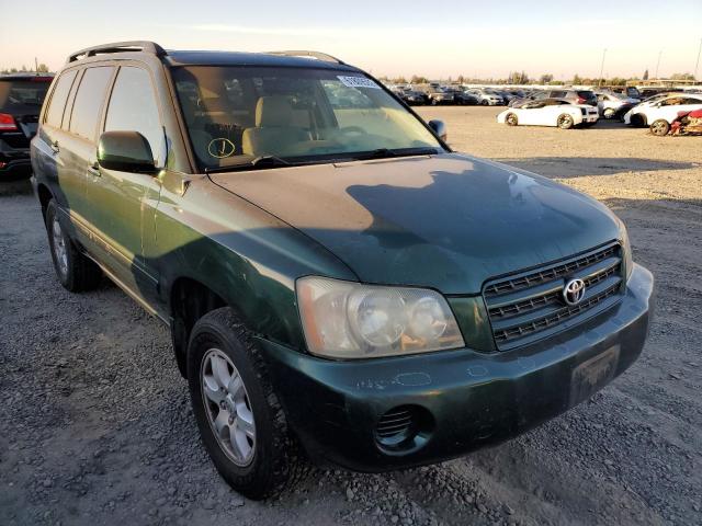 TOYOTA HIGHLANDER 2003 with VIN JTEHF21A930113658 - Photo from auction