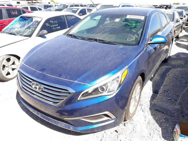 Photo 2 from auction – 2016 HYUNDAI SONATA SE with VIN 5NPE24AF2GH327183