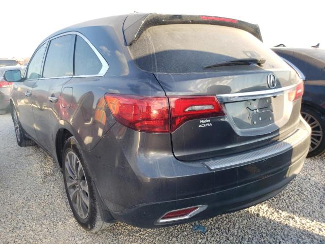 Photo 3 from auction – 2014 ACURA MDX TECHNO with VIN 5FRYD3H43EB001991