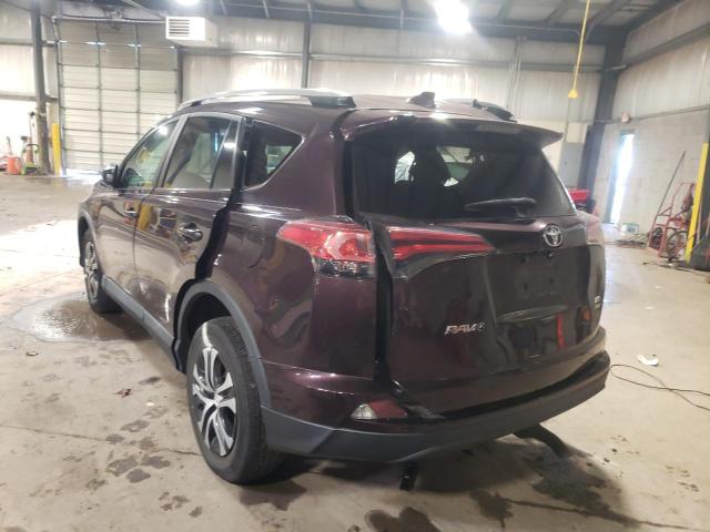 Photo 3 from auction – 2017 TOYOTA RAV4 LE with VIN 2T3BFREV6HW625557
