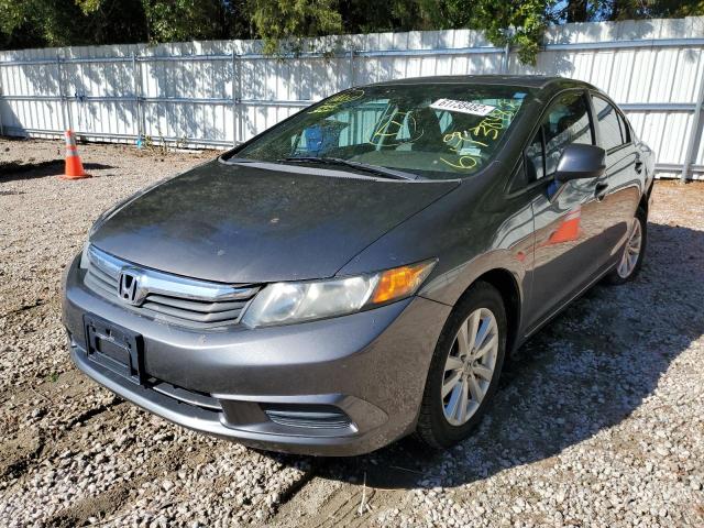 Photo 2 from auction – 2012 HONDA CIVIC EX with VIN 19XFB2F83CE050917