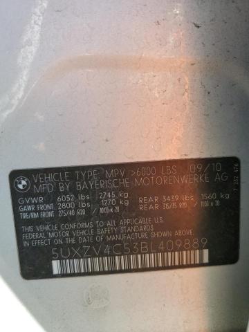 Photo 10 from auction – 2011 BMW X5 XDRIVE3 with VIN 5UXZV4C53BL409889