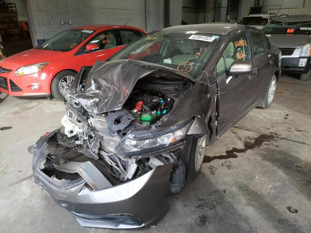 Photo 2 from auction – 2015 HONDA CIVIC LX with VIN 19XFB2F59FE073581