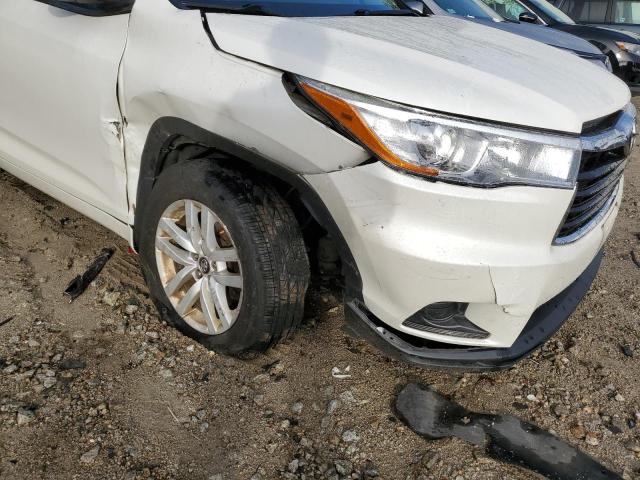 Photo 9 from auction – 2016 TOYOTA HIGHLANDER with VIN 5TDBKRFH2GS325115