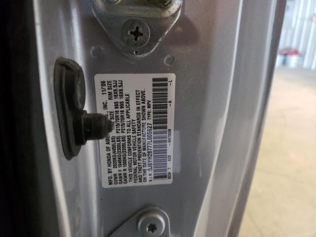 Photo 10 from auction – 2007 HONDA ELEMENT EX with VIN 5J6YH28777L005627