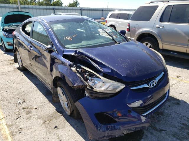 HYUNDAI ELANTRA GL 2012 with VIN 5NPDH4AE4CH082690 - Photo from auction