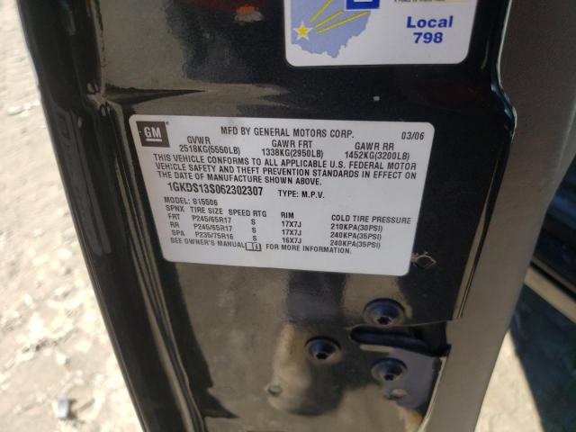 Photo 10 from auction – 2006 GMC ENVOY with VIN 1GKDS13S062302307