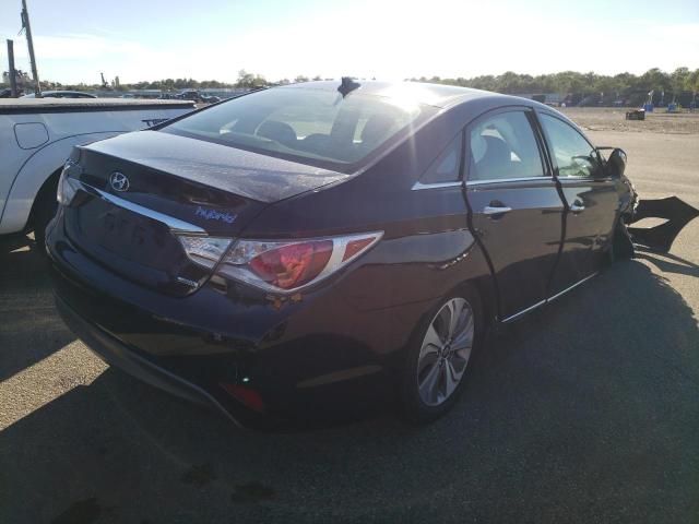 Photo 4 from auction – 2014 HYUNDAI SONATA HYB with VIN KMHEC4A4XEA110914