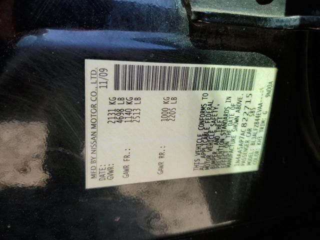 Photo 10 from auction – 2010 NISSAN MAXIMA S with VIN 1N4AA5AP7AC822715