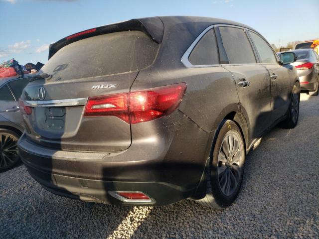Photo 4 from auction – 2014 ACURA MDX TECHNO with VIN 5FRYD3H43EB001991