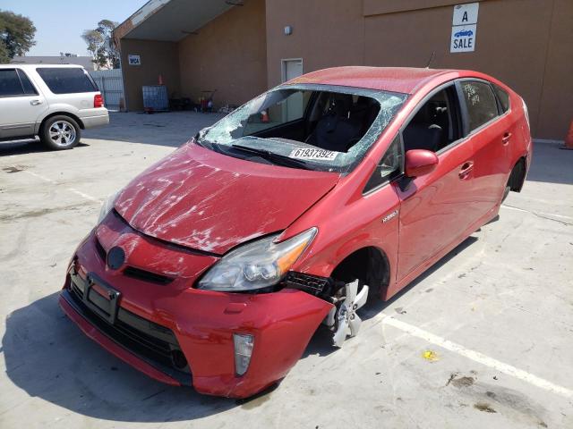 Photo 2 from auction – 2013 TOYOTA PRIUS with VIN JTDKN3DU7D1691410