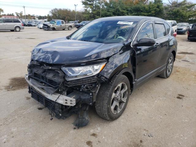 Photo 2 from auction – 2017 HONDA CR-V EX with VIN 7FARW1H56HE037017