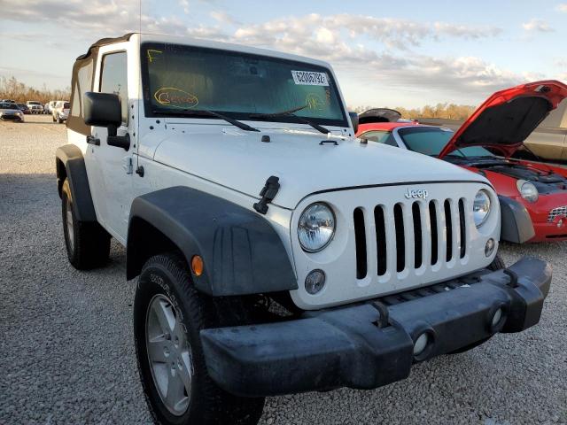 JEEP WRANGLER S 2016 with VIN 1C4AJWAG9GL280199 - Photo from auction
