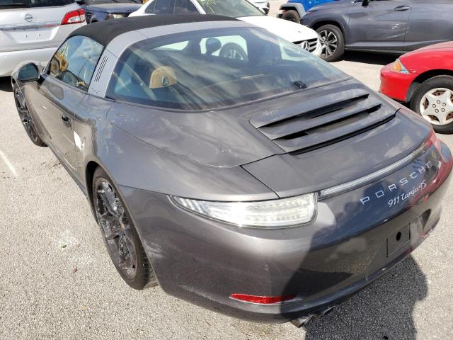 Photo 3 from auction – 2016 PORSCHE 911 TARGA with VIN WP0BB2A9XGS136503