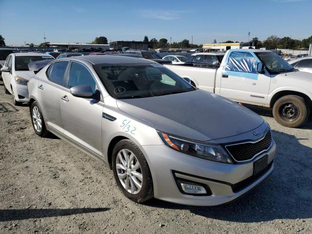 KIA OPTIMA LX 2015 with VIN 5XXGM4A7XFG466032 - Photo from auction