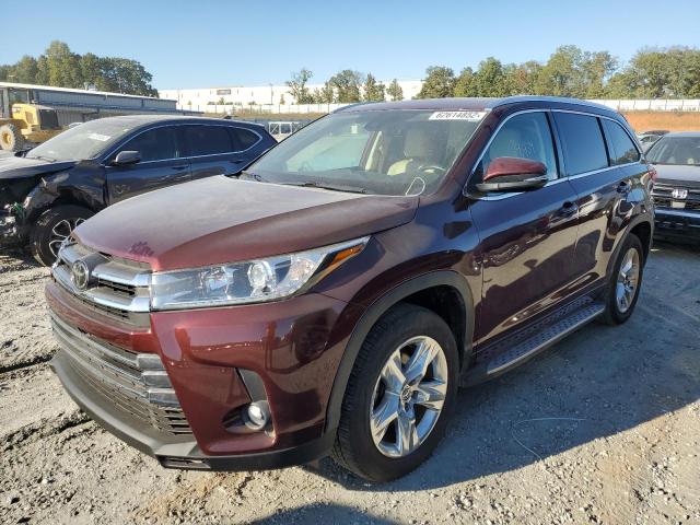 Photo 2 from auction – 2018 TOYOTA HIGHLANDER with VIN 5TDYZRFH3JS237901