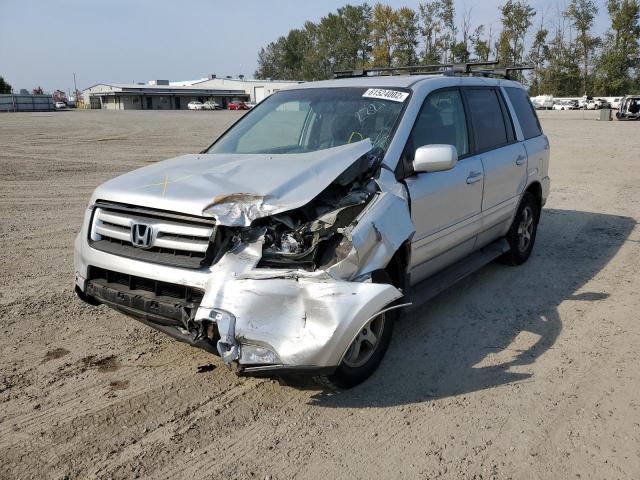 Photo 2 from auction – 2006 HONDA PILOT EX with VIN 2HKYF18626H522821