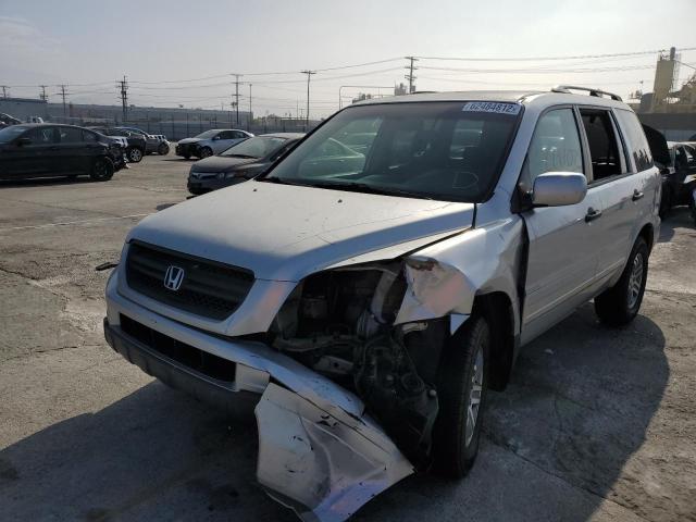 Photo 2 from auction – 2005 HONDA PILOT EXL with VIN 2HKYF18695H503374