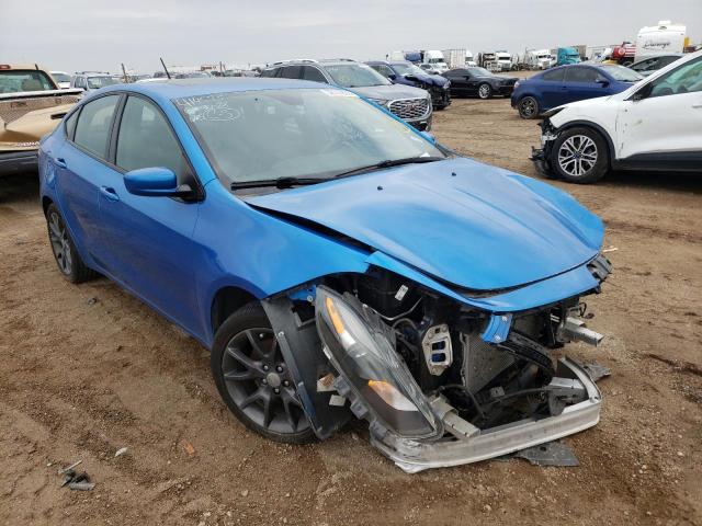 DODGE DART SXT 2016 with VIN 1C3CDFBB5GD529471 - Photo from auction