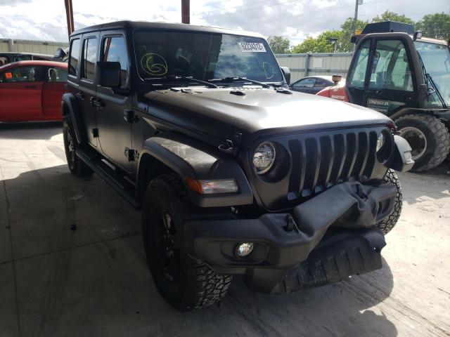 JEEP WRANGLER U 2019 with VIN 1C4HJXDG5KW613554 - Photo from auction