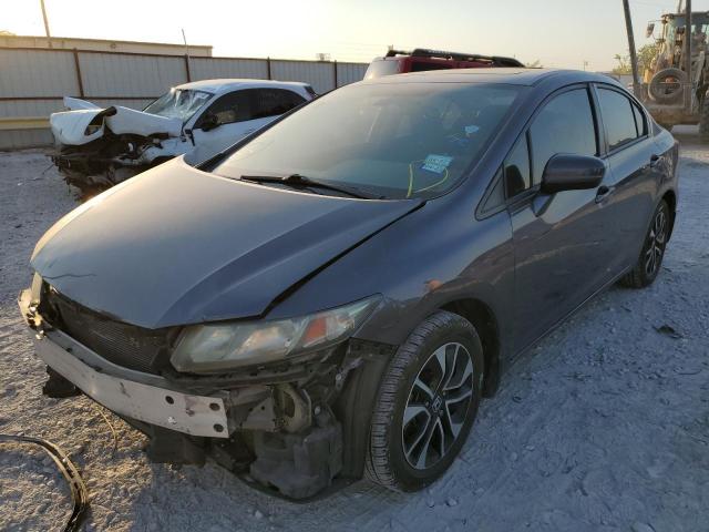 Photo 2 from auction – 2015 HONDA CIVIC EX with VIN 19XFB2F86FE043559