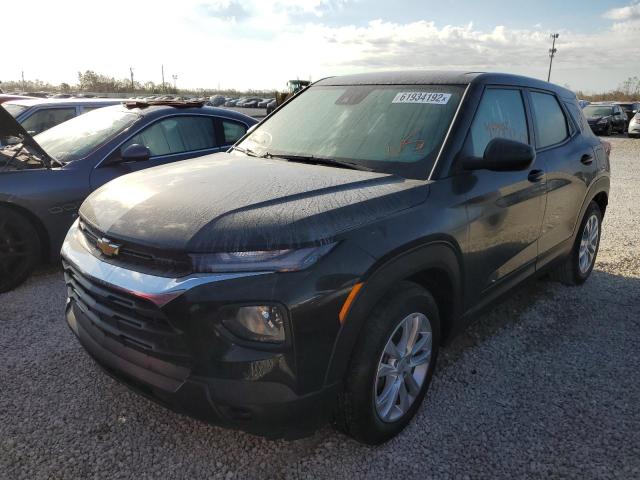 Photo 2 from auction – 2021 CHEVROLET TRAILBLAZE with VIN KL79MMS28MB172902