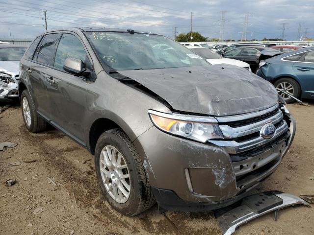 FORD EDGE SEL 2013 with VIN 2FMDK3JC4DBE32757 - Photo from auction
