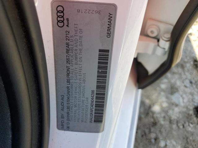 Photo 10 from auction – 2014 AUDI A6 PREMIUM with VIN WAUGFAFC4EN044286