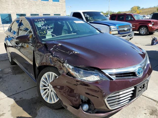 TOYOTA AVALON HYB 2015 with VIN 4T1BD1EB8FU044984 - Photo from auction
