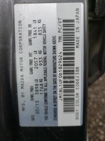 Photo 10 from auction – 2013 MAZDA 3 I with VIN JM1BL1UF0D1829624