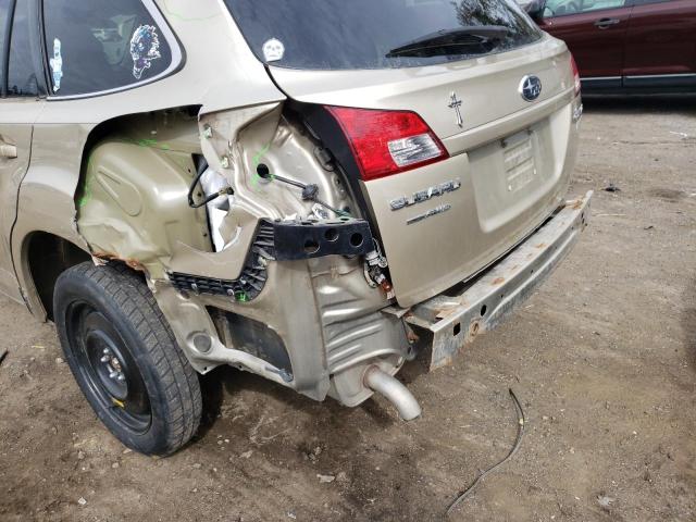 Photo 9 from auction – 2010 SUBARU OUTBACK 2. with VIN 4S4BRBCC0A3377729