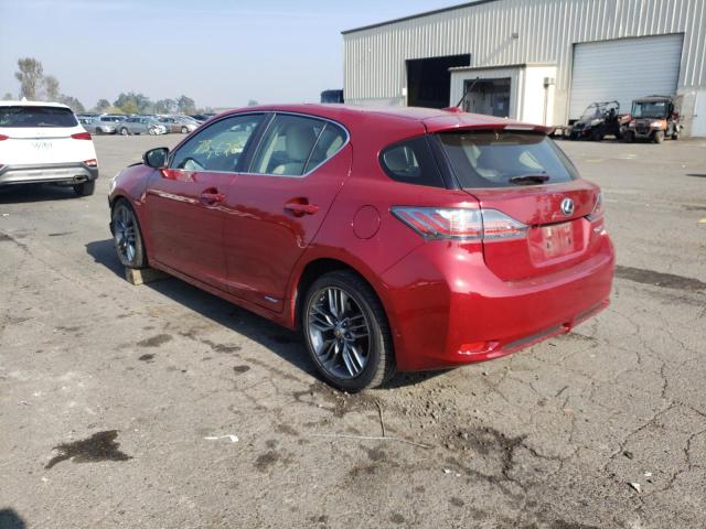 Photo 3 from auction – 2013 LEXUS CT 200 with VIN JTHKD5BH5D2129017