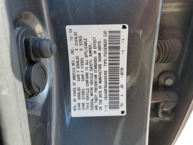 Photo 10 from auction – 2010 ACURA TL with VIN 19UUA8F56AA004356