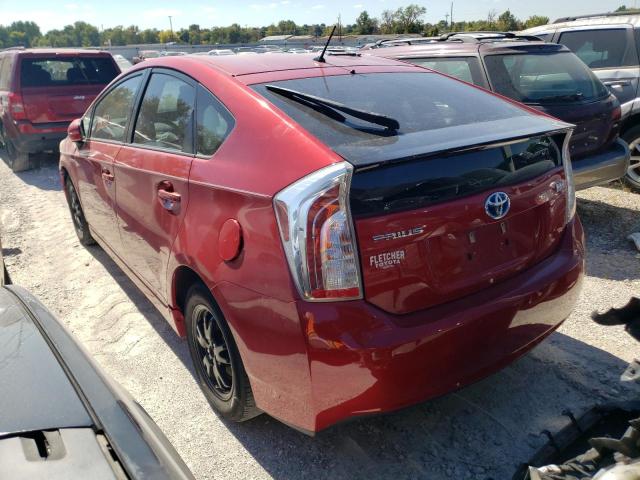 Photo 3 from auction – 2012 TOYOTA PRIUS with VIN JTDKN3DU4C5437662