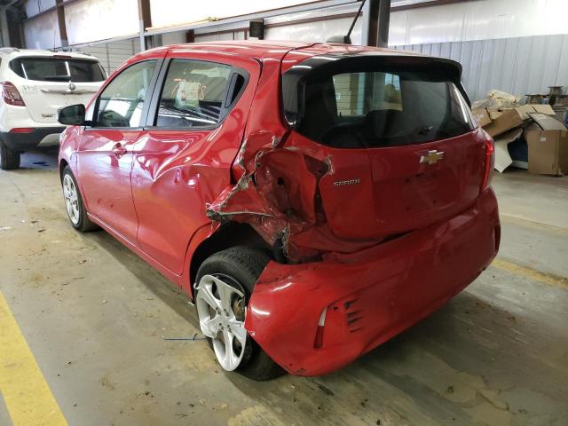 Photo 9 from auction – 2019 CHEVROLET SPARK LS with VIN KL8CB6SA2KC806738