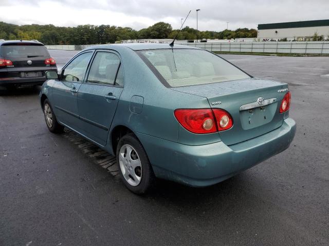 Photo 3 from auction – 2005 TOYOTA COROLLA CE with VIN 2T1BR32E95C363791