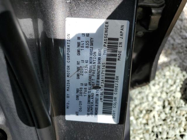 Photo 10 from auction – 2010 MAZDA 3 I with VIN JM1BL1SF3A1171165