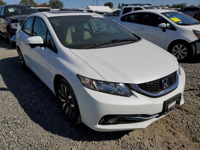 HONDA CIVIC EXL 2015 with VIN 19XFB2F96FE243236 - Photo from auction