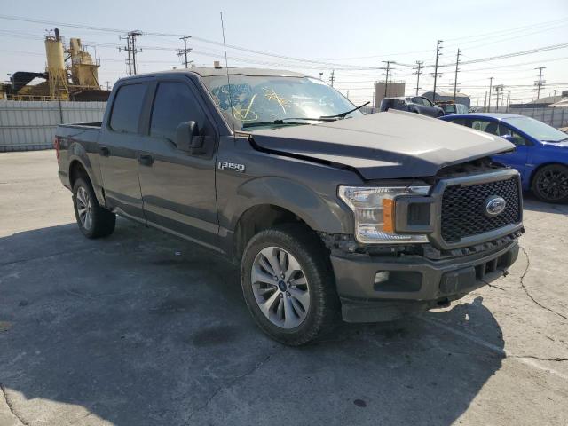 FORD F150 SUPER 2018 with VIN 1FTEW1EP7JKC96544 - Photo from auction