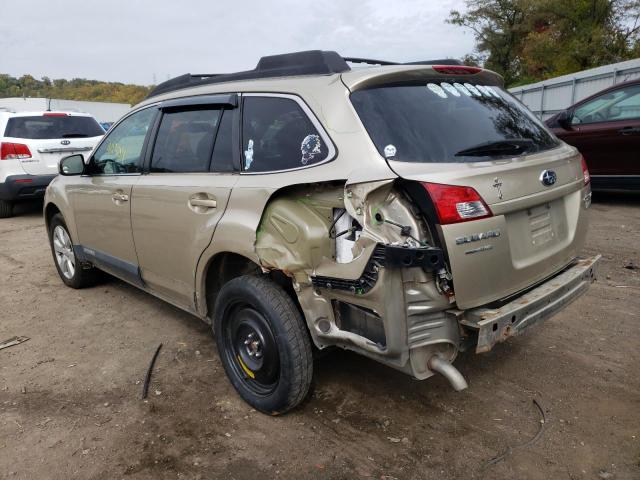 Photo 3 from auction – 2010 SUBARU OUTBACK 2. with VIN 4S4BRBCC0A3377729