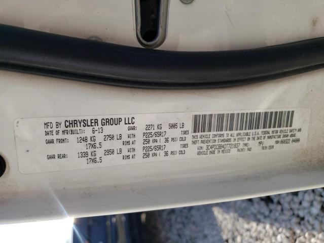 Photo 10 from auction – 2013 DODGE JOURNEY SX with VIN 3C4PDCBB4DT721837