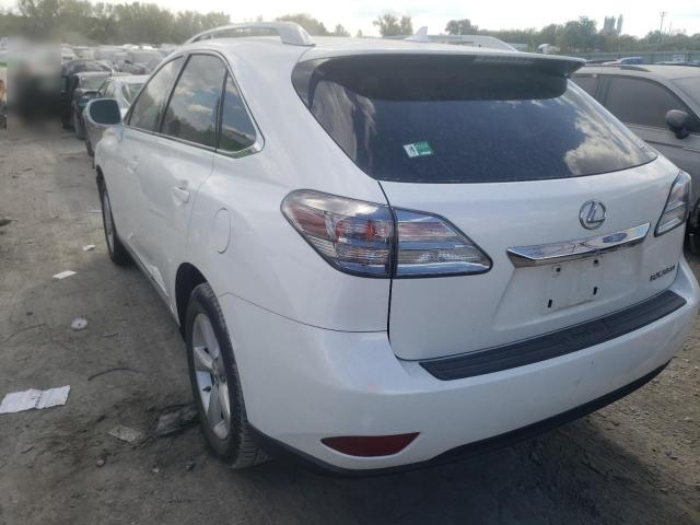 Photo 3 from auction – 2011 LEXUS RX 350 with VIN 2T2BK1BA2BC085412