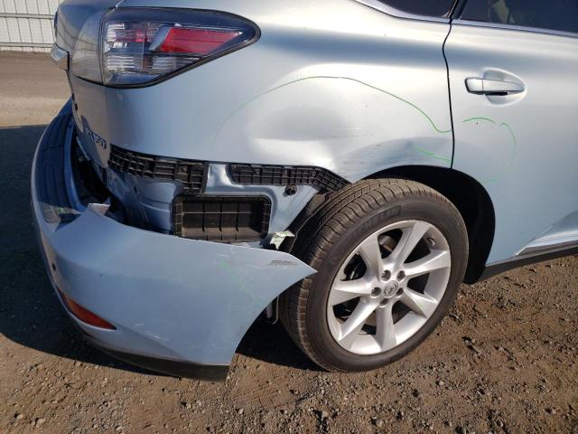 Photo 9 from auction – 2010 LEXUS RX 350 with VIN 2T2ZK1BA5AC033561