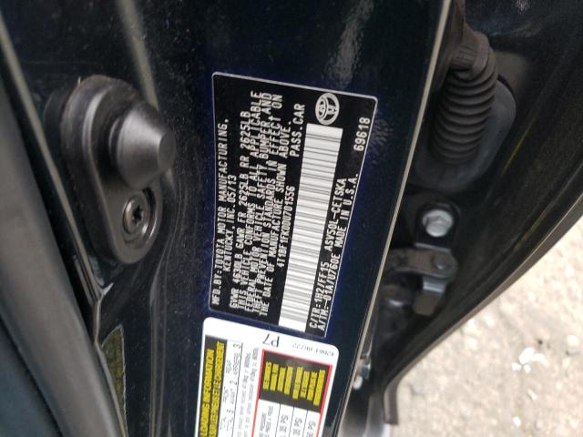 Photo 10 from auction – 2013 TOYOTA CAMRY L with VIN 4T1BF1FK0DU701556